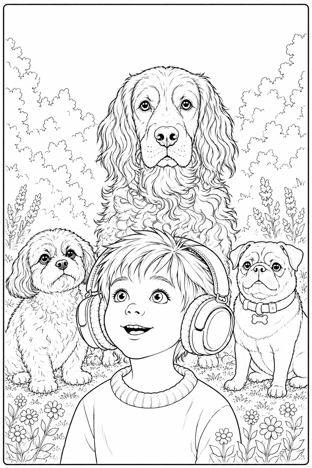 Colouring page preview
